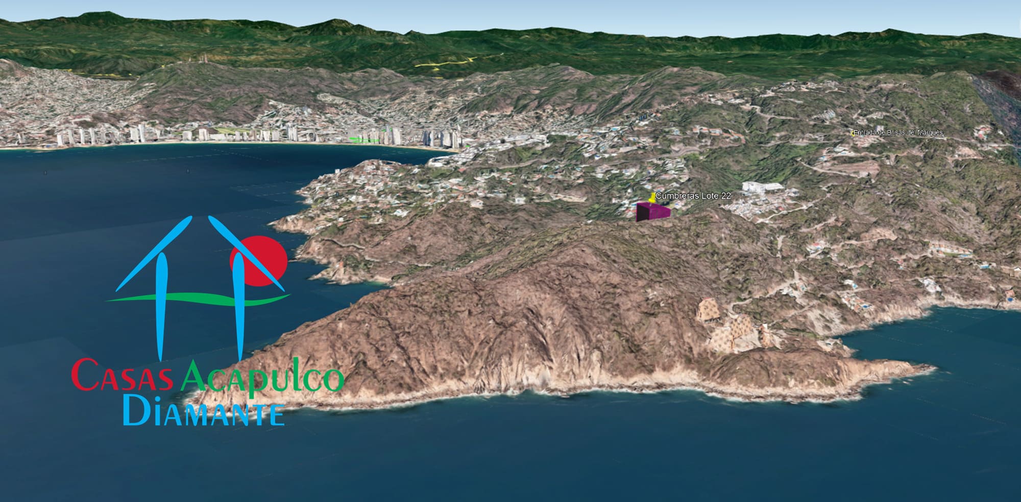 Terreno Brisas del Marqués Cumbreras Lote 22 - Ubicación satelital y entorno 12